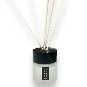 Diffuser flesje Lavendel 100 ml met rattan stokjes