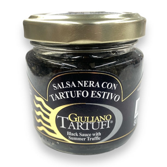 Trüffel-Tapenade / Sauce Schwarz 5% – Giuliano Tartufi 80 Gramm