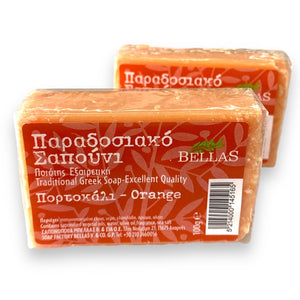 Bellas Traditional Handmade Soap Orange